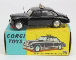 Corgi Toys, no. 209 'Riley Pathfinder Police Car. contained in original box