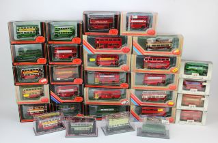 Exclusive First Editions. Thirty boxed mostly Exclusive First Editions London Transport buses (