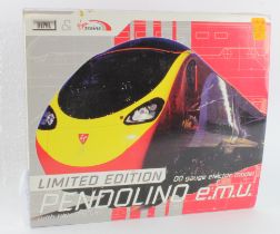 Dapol OO gauge 'Limited Edition Virgin Pendolino e.m.u', contained in original packaging