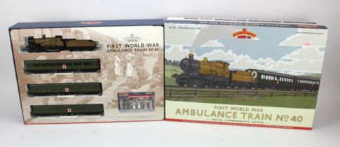 Bachmann boxed OO gauge train set 'First World War, Ambulance Train no. 40, Special Commemorative