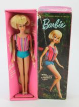 Barbie. An original Barbie doll by Mattel (no. 1070), circa 1960s, contained in original box