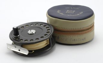 Fishing Reel. Hardy Bros. The St John 4" Mk 2 fly reel, makers marks to side, contained in a Hardy