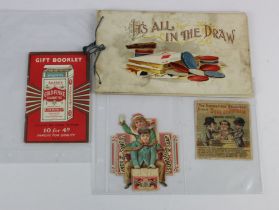 Ephemera - Booklet 'Its All In The Draw' 1895 Brelsford & Dimick (Poker themed), Anstie Gift