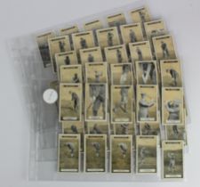 Imperial Tobacco of Canada - How to Play Golf, complete set of 50 cards in pages, G - VG cat