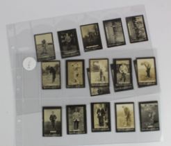 Ogden - Guinea Gold, Golf Base I, complete set of 18 cards in pages, mainly VG (Balfour, slight