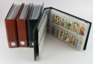 Collection of approx 60 compete sets contained in 4 modern albums, cigarette & trade issues, issuers