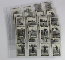 Copes - Golf Strokes, complete set in pages, VG cat value £832