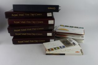 Royal Mail FDC Albums (x5) 2008 to 2020, containing approx 328 FDC's, all P.O. Covers and Bureau
