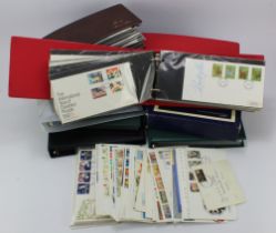 GB FDC's from mid 1960's to 2012. Olympics 2012 x 64. Housed in 8 albums and loose (Heavy) Buyer