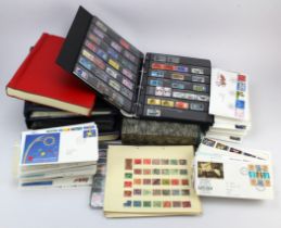 GB - stamps & FDC's including event covers in large box. Approx 300 FDC's in albums, and loose (