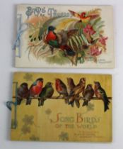 Allen & Ginter U.S.A. 2 Printed albums, Songbirds of the World & Birds of the Tropics, VG - VG+