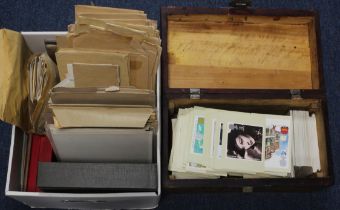 GB - a real odds and ends lot of philatelic material. Approx 40 Post Office advertising posters