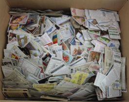 Box full of loose mixed Cigarette Card odds (Qty)