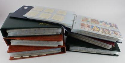 Collection of approx 76 compete sets contained in 6 modern albums, cigarette & trade issues, issuers