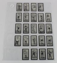 Cohen Weenen - Famous Boxers (green back), part set 23/25 in large page (missing no.5 & 21) VG - VG+
