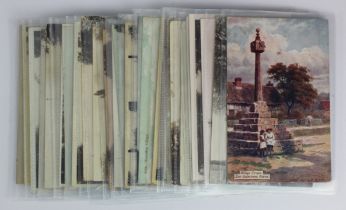 Berkshire range of old postcards (approx 26)