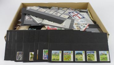 GB - cardboard tray of special issue decimal stamps, high FV, a small number of pre-decimal
