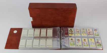 Modern album containing complete sets of tobacco issue cards, several with Golf interest, sets