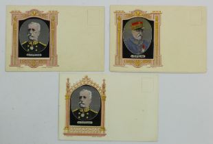 De Castelnau, varieties, Civilian / Military by Bertrand & Boiron    (3)