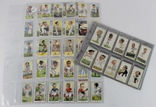 Churchman - 2 complete sets, Sporting Celebrities (in large pages) & Men of the Moment in Sport, (