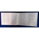 Boxing, Autographs, an autograph book containing 64 signatures, 1 per page, all identified with an