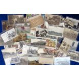 Postcards, Agriculture, a collection of 70+ postcards RPs, printed and artisit drawn to include