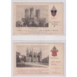 Postcards, Rail, a scarce Great Eastern Railway correspondance official (on reverse) heraldic