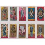 Cigarette cards, USA, Kinney, Military Series, a collection of 116 cards from many different