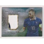 Trade card, Futera, Unique Memorable Collection Football Cards, Karim Benzema, France, a limited