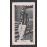 Cigarette card, Gabriel, Cricketers Series, type card, no 20 Mr. J.R. Mason, Kent (gd) (1)