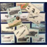 Postcards, Aviation, an early French aviation collection of 17 cards, inc. Paris 2nd Aviation