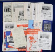 Football programmes, Luton Town home & away collection, 1950's/60's, 85+ programmes, homes (