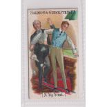 Cigarette card, Salmon & Gluckstein, Billiard Terms, (small numerals), type card, no 5 'A Big Break'