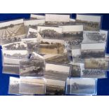 Postcards, Military, a good military RP selection of approx. 33 cards inc. OTC camps at