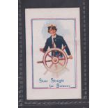 Cigarette card, Nettleton & Mitchell, Army Pictures, Cartoons etc, type card, 'Steer Straight for