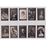 Cigarette cards, Gallaher, Actors & Actresses (93/110) (one with writing to back, rest gd/vg)