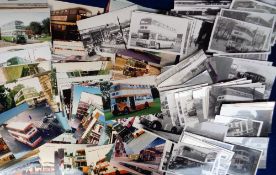 Photographs, Buses, Manchester/Salford, a collection of 85+ b/w and 120+ colour images. All appear