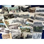Postcards, Rail, a good foreign railway selection of approx. 68 cards inc. steam locos, funicular