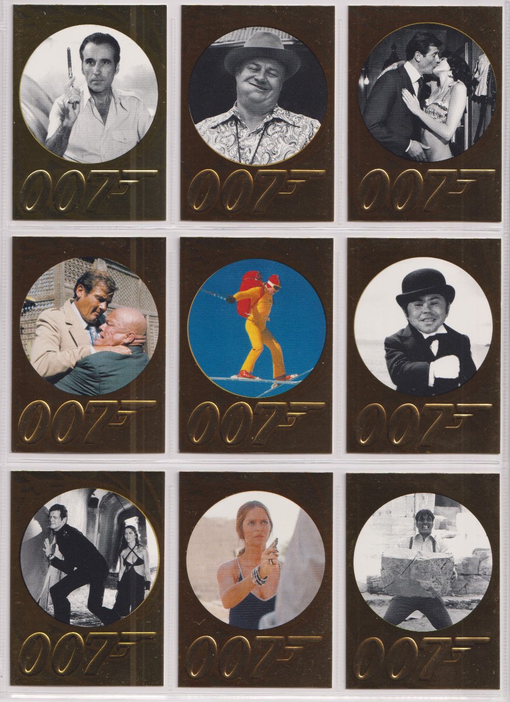 James Bond, 50th Anniversary Trading Cards Gold Cards (set of 198), Skyfall silhouette (4), Gold - Image 5 of 37