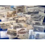 Postcards, Military Aircraft, mainly WW2, 60+ postcards, RPs, printed and artist drawn featuring