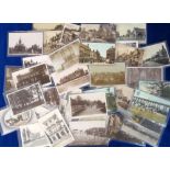 Postcards, Lincolnshire, a selection of approx. 40 cards, with RPs of convalescent home Mablethorpe,