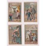 Trade cards, Liebig, 2 sets, Scenes of Children III Ref S216 and Flower Girls II Ref S217 (both