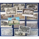 Postcards, Cricket, a cricket mix of 16 cards inc. county teams, Kent, Yorks, Middlesex (2), cricket