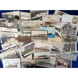 Postcards, a mixed collection of approx. 100 cards with 65 Country Houses inc. Penshurst Place,