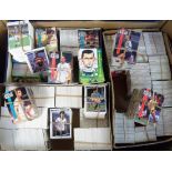 Trade cards, a large quantity of modern Football trade cards inc. Promatch, Panini Football 92, &