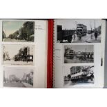 Postcards/Photographs, a collection in 2 modern albums of approx. 292 photographs and postcards of