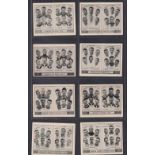 Trade cards, Barratt's, Football Team Folders, 8 different, Bolton Wanderers (1933 & 1934),