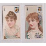 Cigarette cards, Wills, Actresses (brown back, PC inset) (42/52) (some with faults, gen fair/gd)