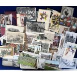 Postcards, Military, a good collection of approx. 81 mainly WW1 cards, with a few anti Hitler