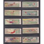 Trade cards, Canada, Cowan's, Learn to Swim Series (set, 24 cards) (mostly gd)
